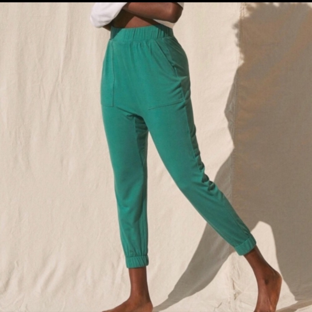 Nwot Lunya Soft Modal Draped Joggers View 4